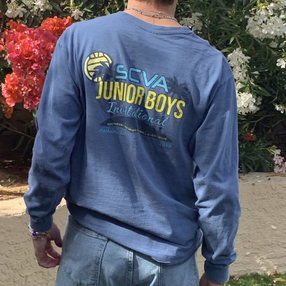 Navy Volleyball Long-Sleeve - Picture 2 of 2